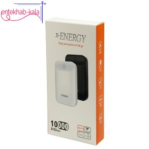 پاوربانک ایکس انرژی X-ENERGY مدل X82MAX ظرفیت 10000 میلی آمپر ساعت
