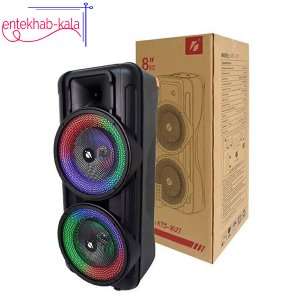 اسپیکر بلوتوثی KTS سایز 16 اینچ (8*2) مدل 1762