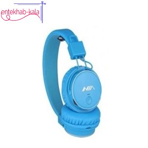 هدفون بلوتوثی NIA مدل Q8-851S رنگ آبی