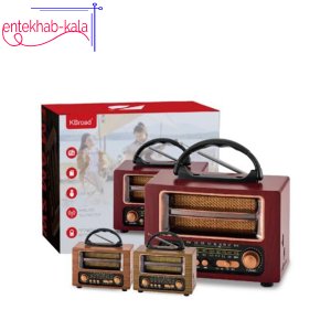 رادیو اسپیکر بلوتوثی KTF سایز 3 اینچ مدل 2017