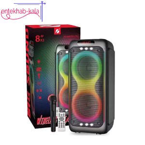 اسپیکر بلوتوثی KTS مدل 1782 سایز 16 اینچ (8*2)